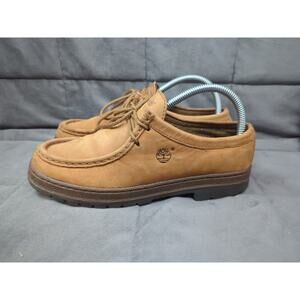 Timberland Shoes Mens 6 Womens 7.5 Leather Moccasin Toe Lace Up Oxford 67927